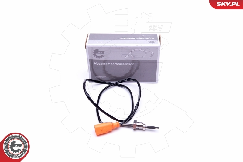 Sensor, exhaust gas temperature